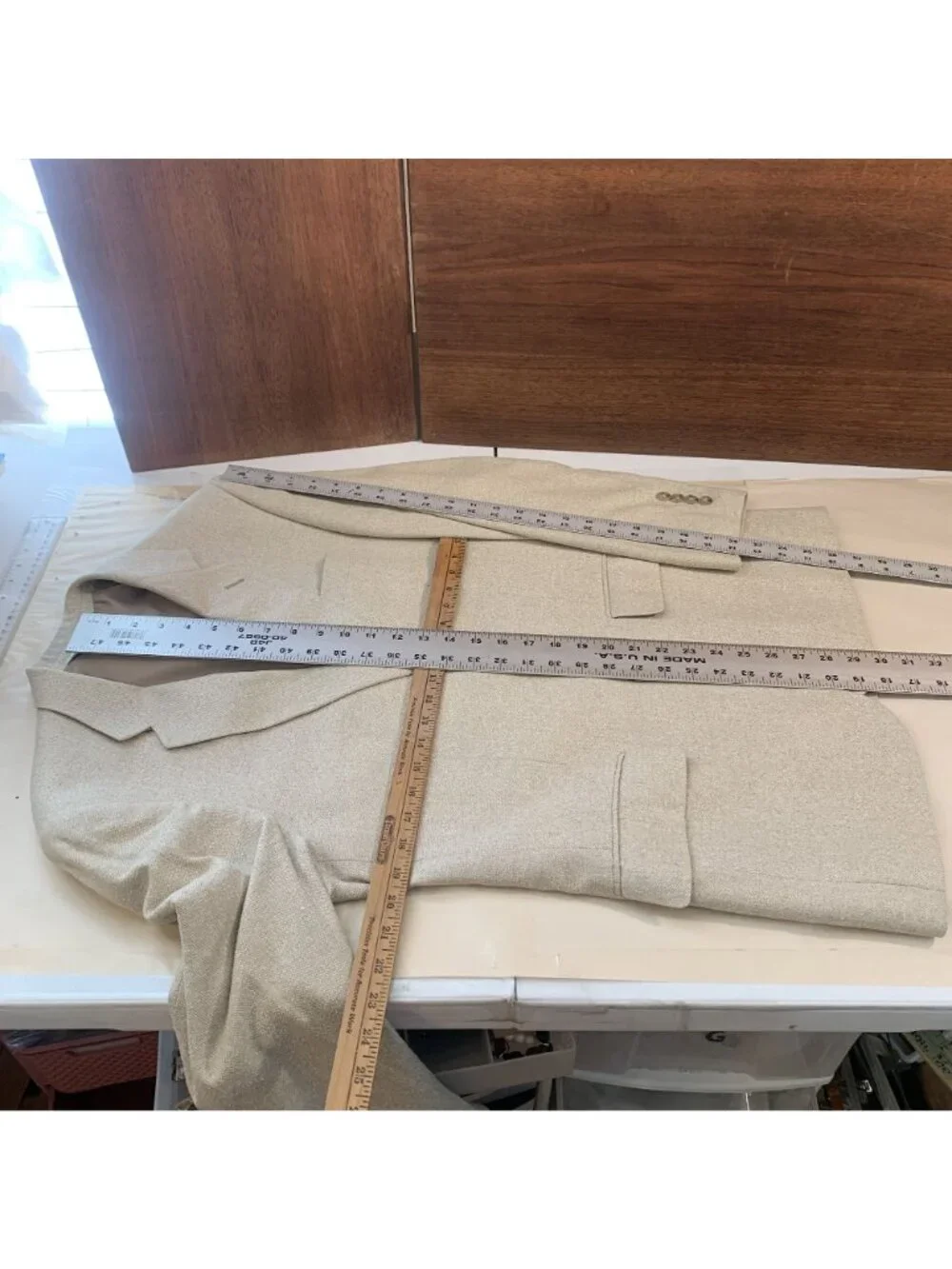 Versini tailored beige